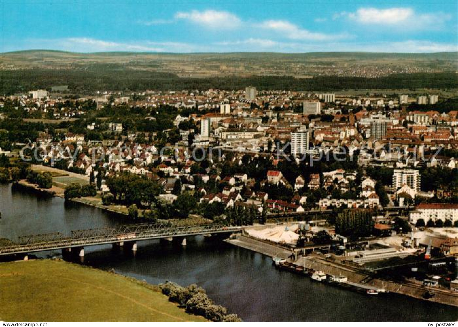Hanau Main Fliegeraufnahme