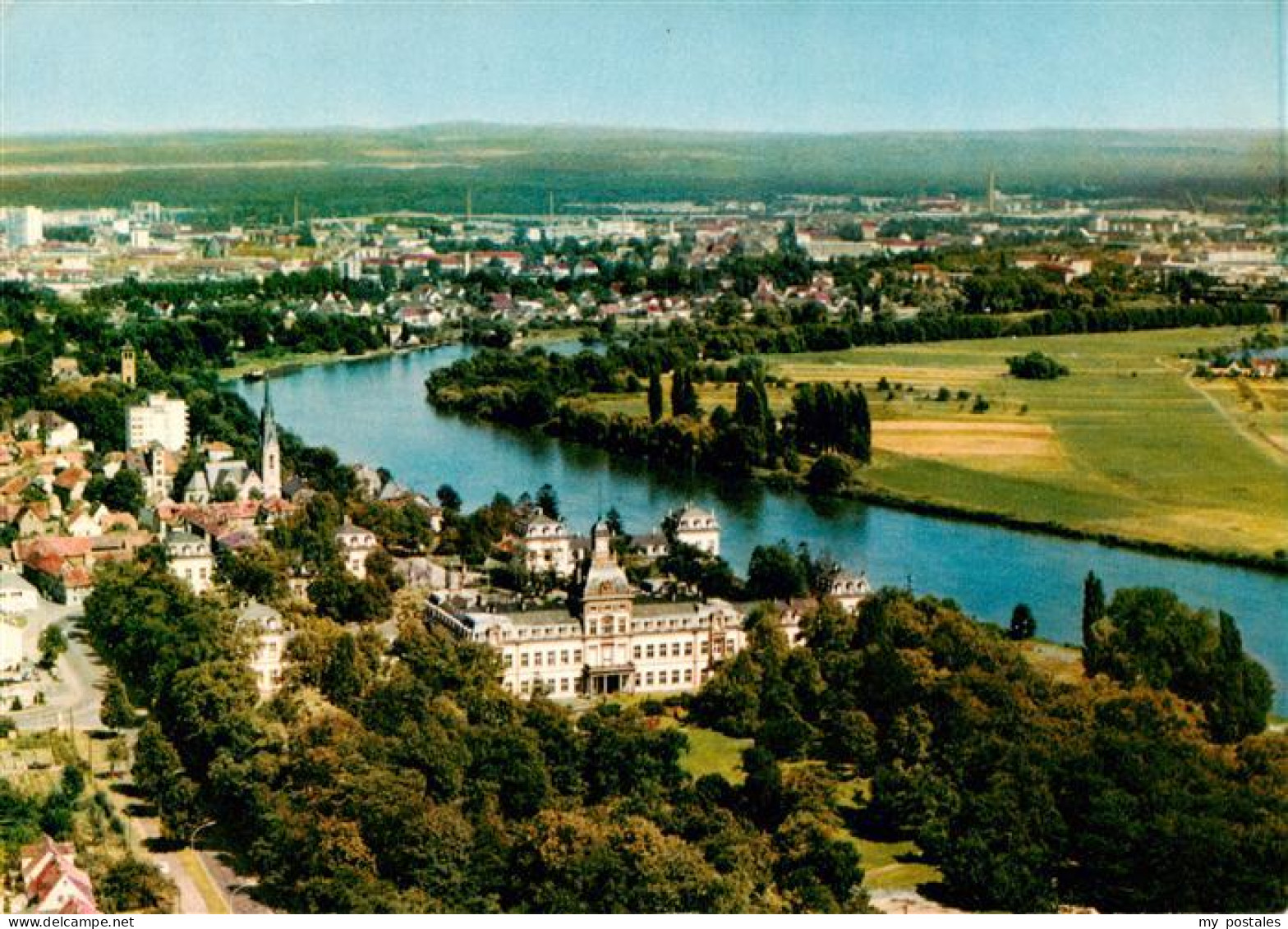 Hanau Main Fliegeraufnahme