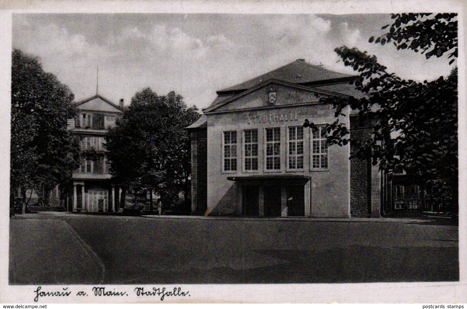 Hanau, Stadthalle, Feldpost 1940