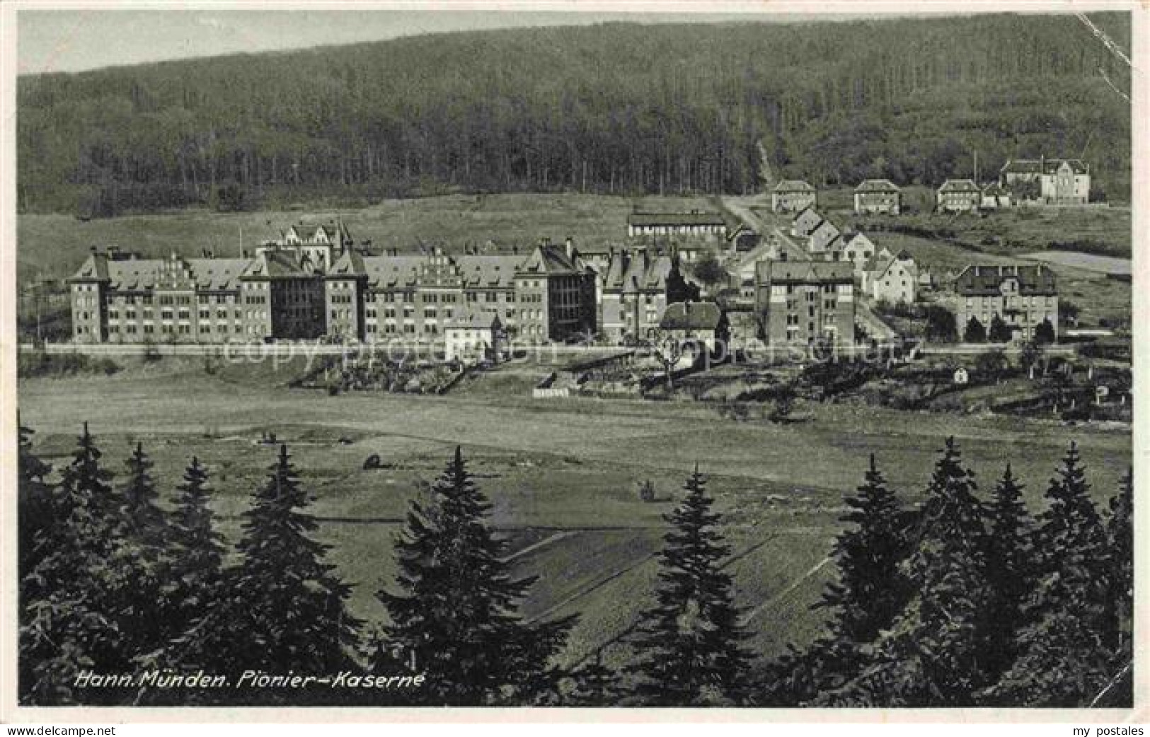 Hann Muenden Hannoversch Muenden Goettingen Panorama Pionier-Kaserne