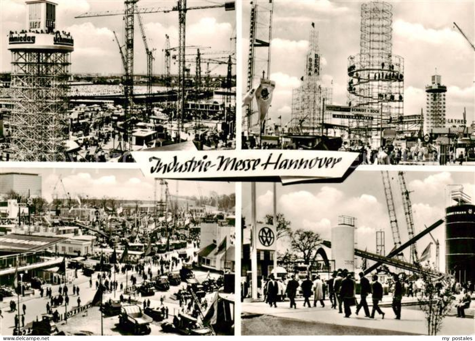 HANNOVER  CITY Industrie Messe Hannover Teilansichten