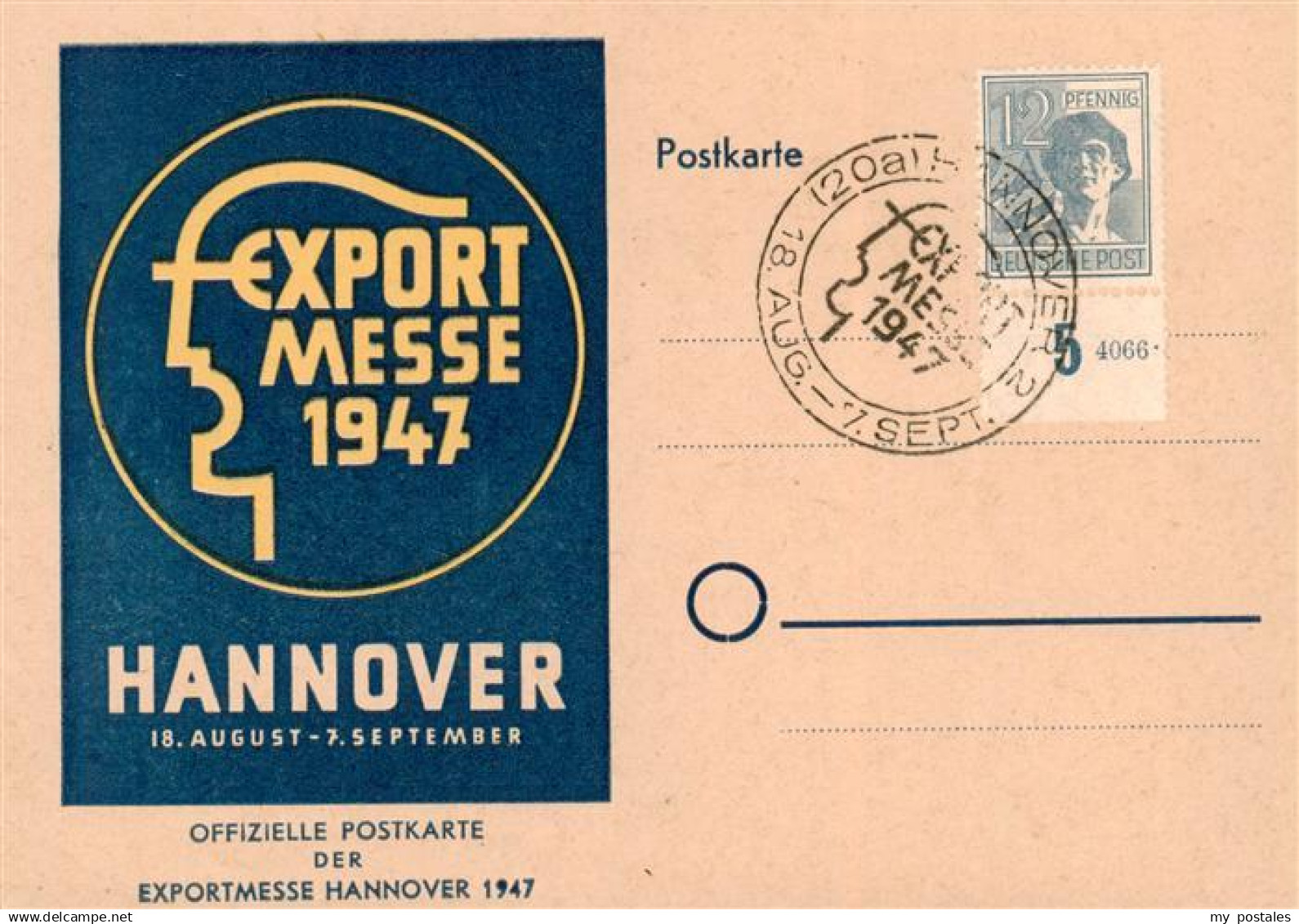 Hannover Export Messe Hannover 1947