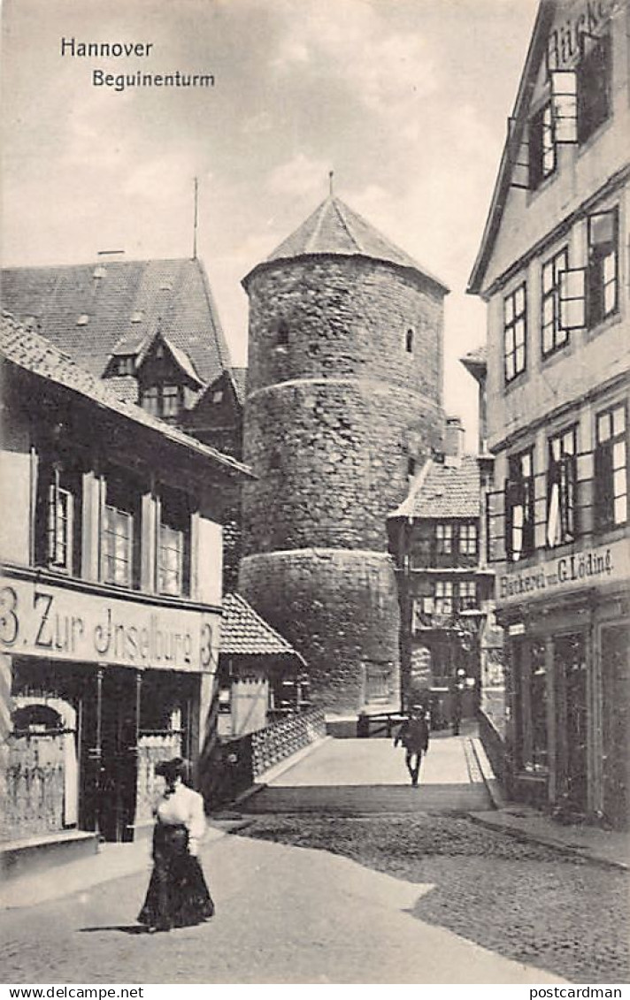 Hannover (NI) Beguinenturm Verlag Georg Kugelmann, Hannover 1906