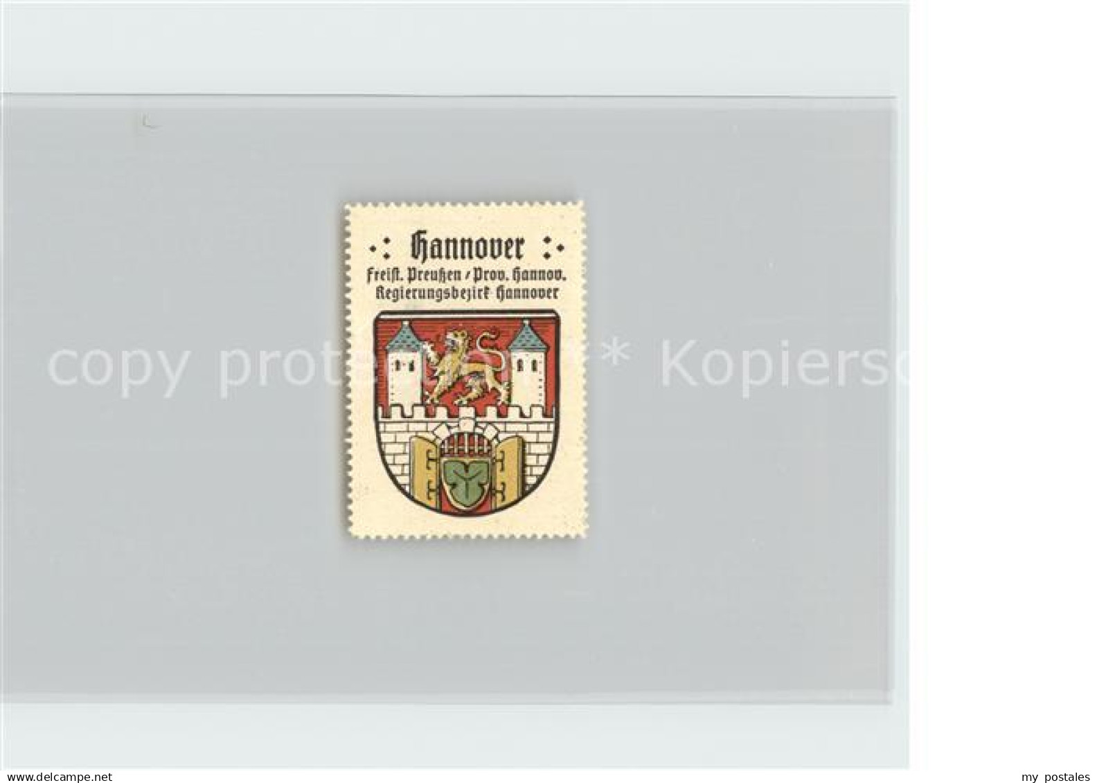 Hannover Wappen Reg Bezirk Hannover