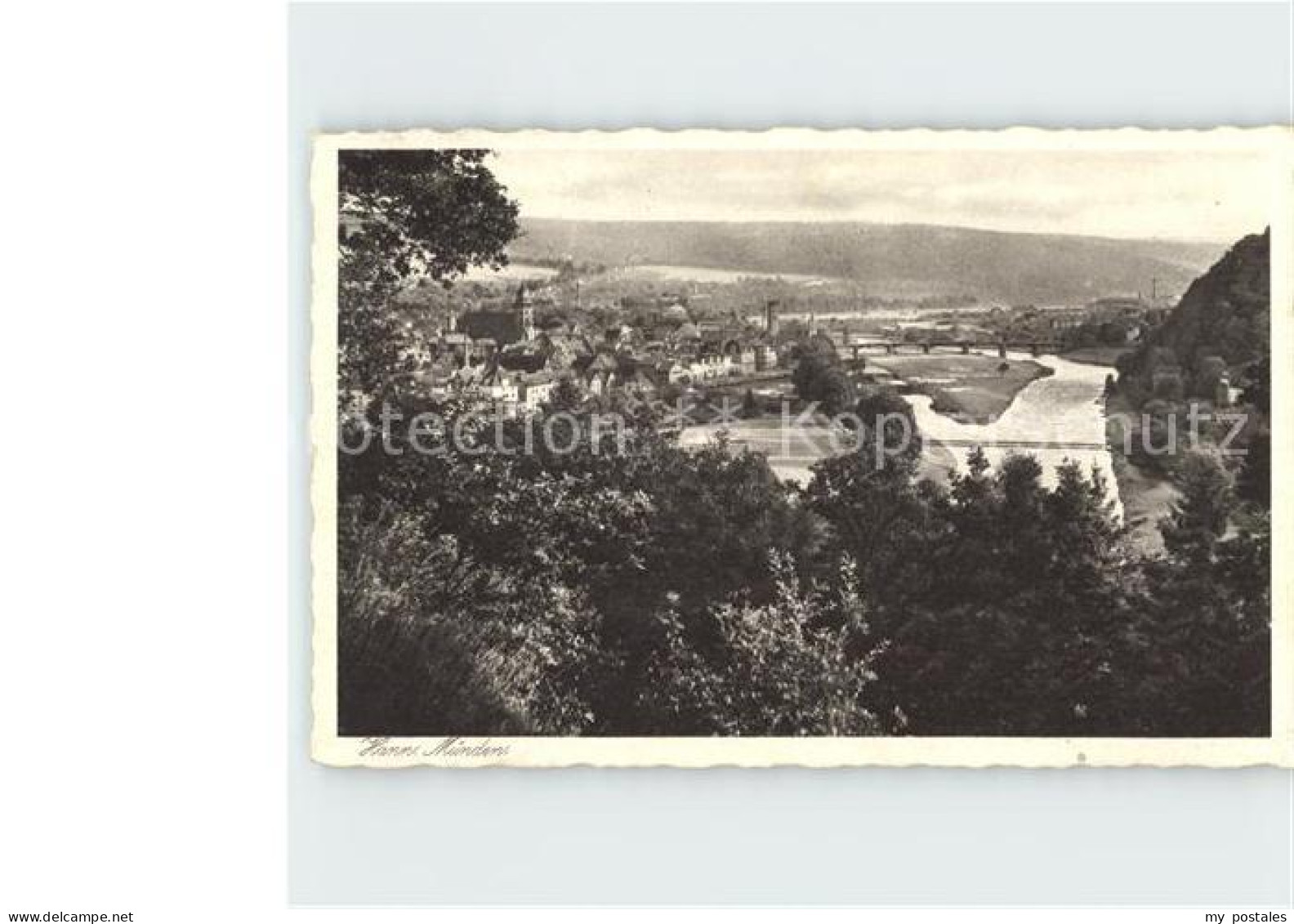 Hannoversch Muenden Fliegeraufnahme