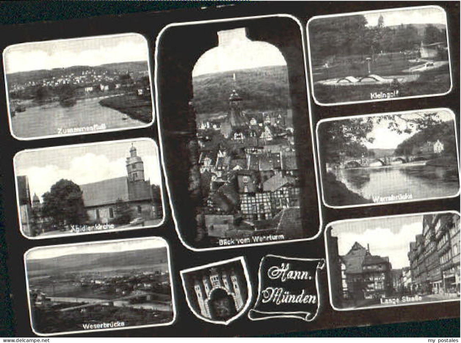 Hannoversch Muenden Hann Muenden Kirche Bruecke Turm