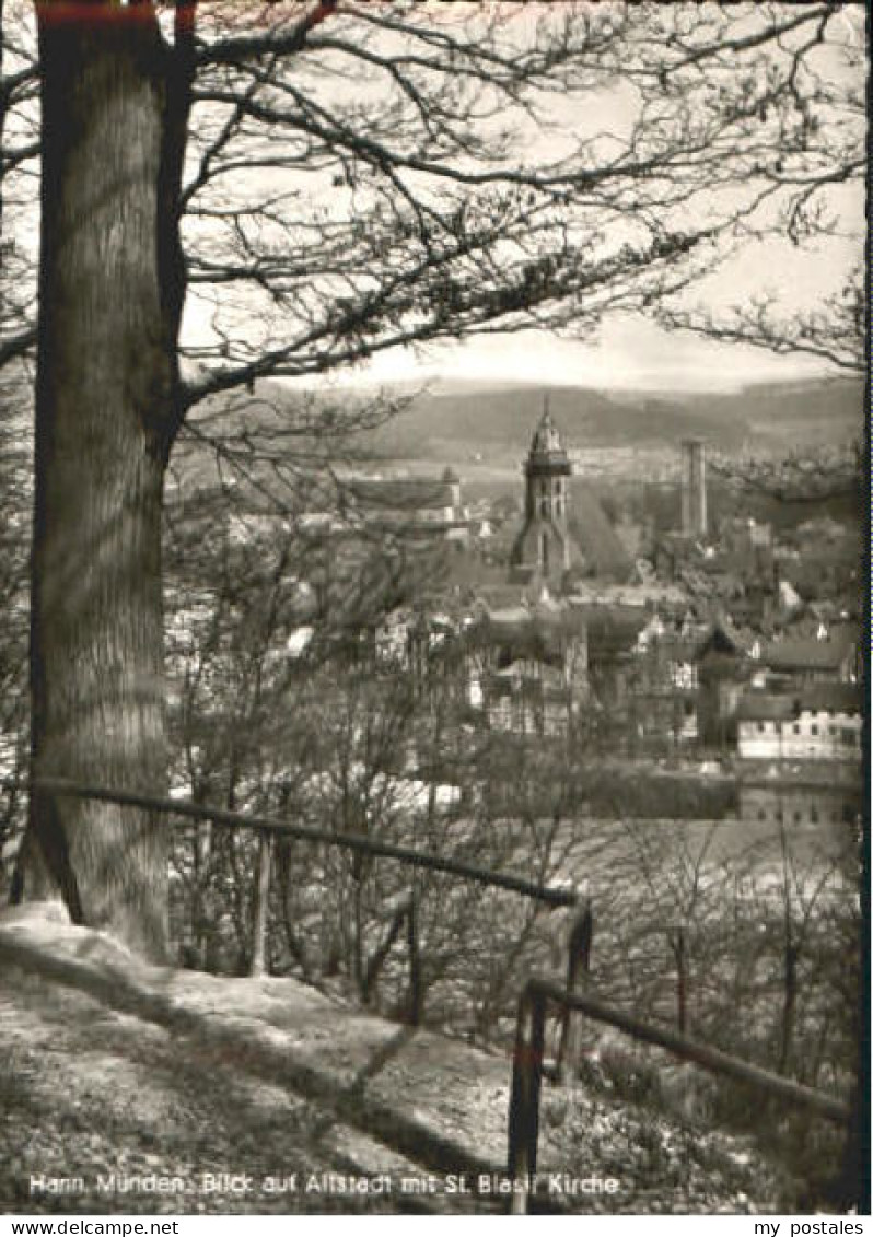 Hannoversch Muenden Muenden Kirche x 1961