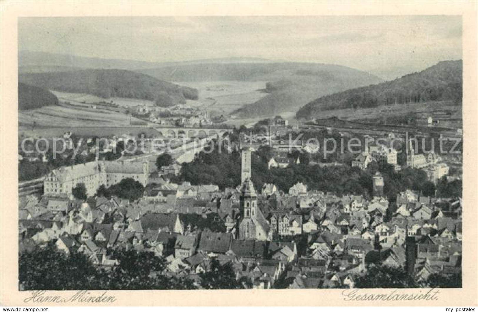 Hannoversch Muenden Panorama