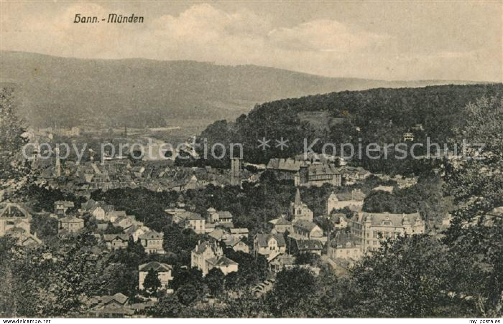 Hannoversch Muenden Panorama