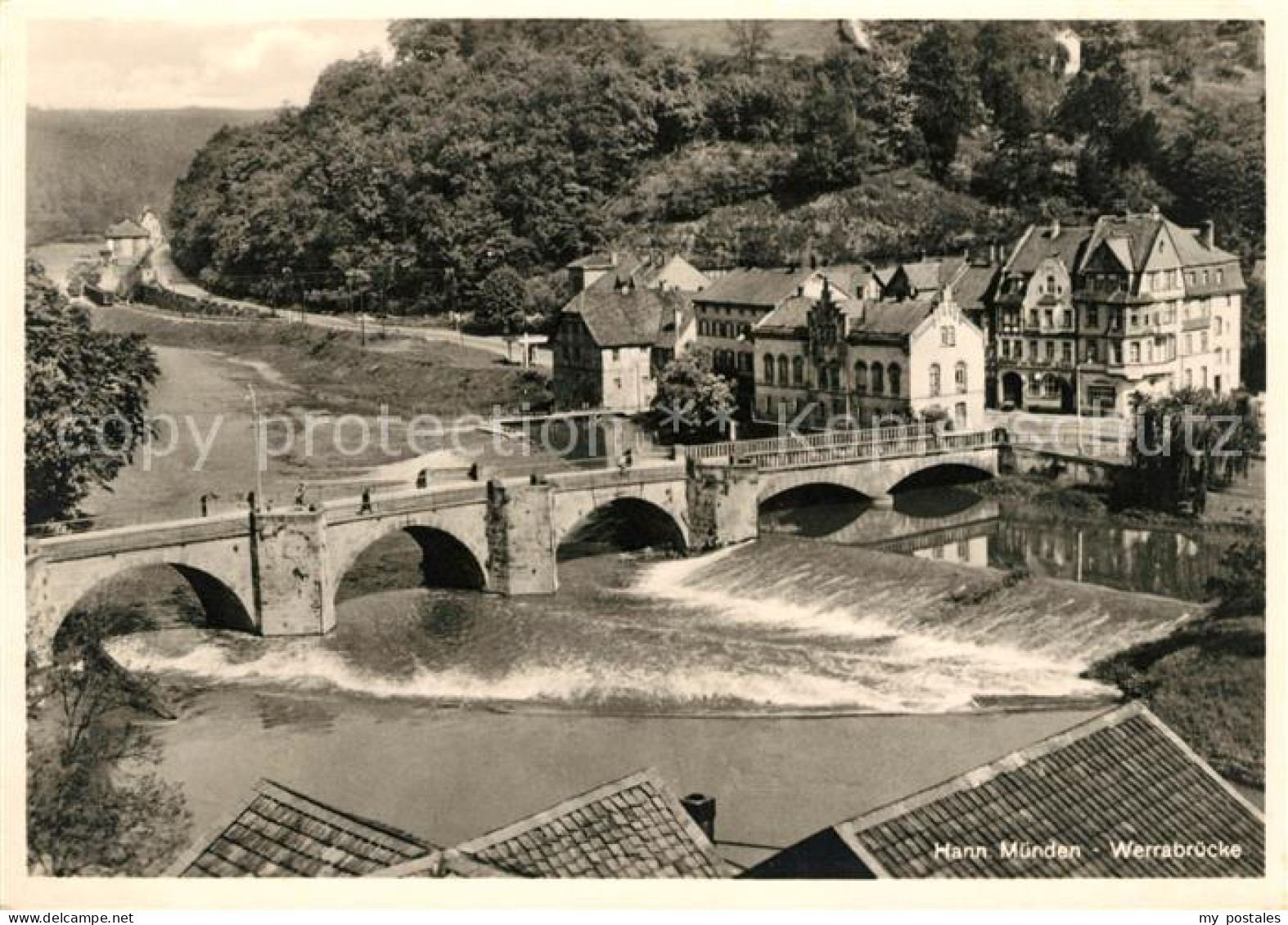 Hannoversch Muenden Werrabruecke