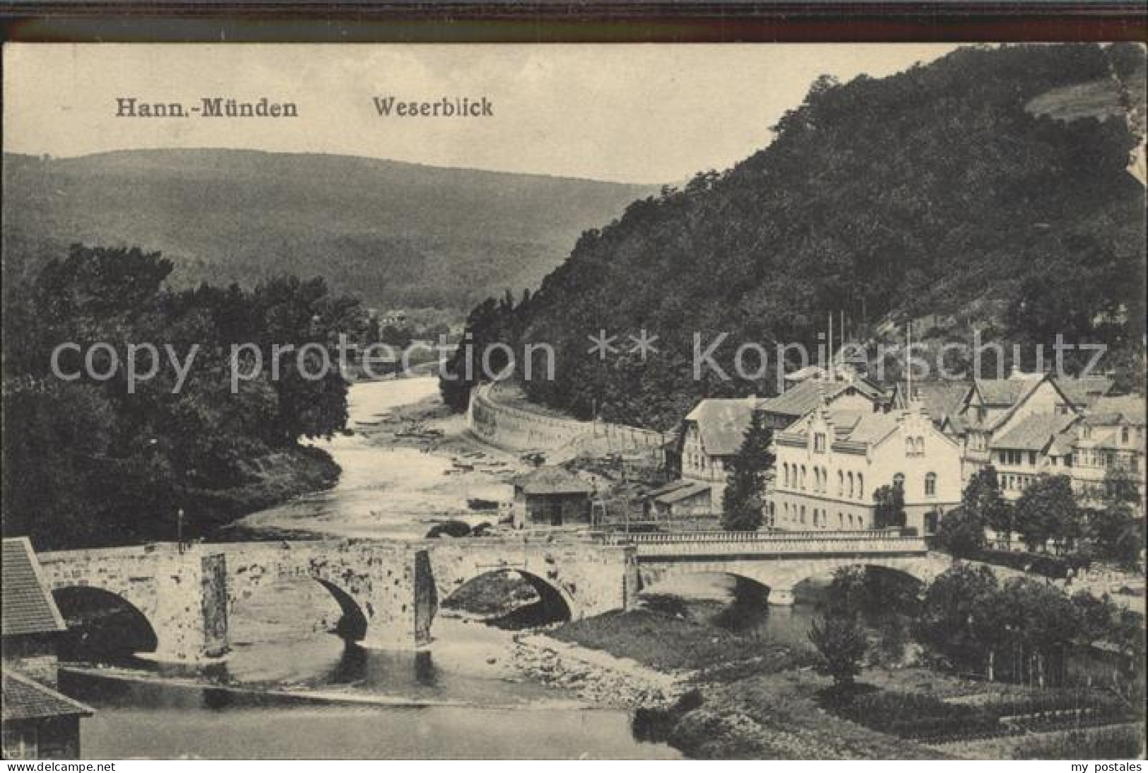 Hannoversch Muenden Weserblick