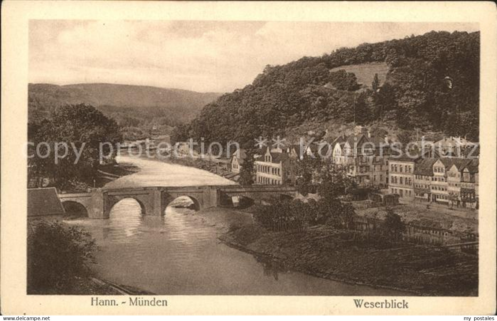 Hannoversch Muenden Weserblick