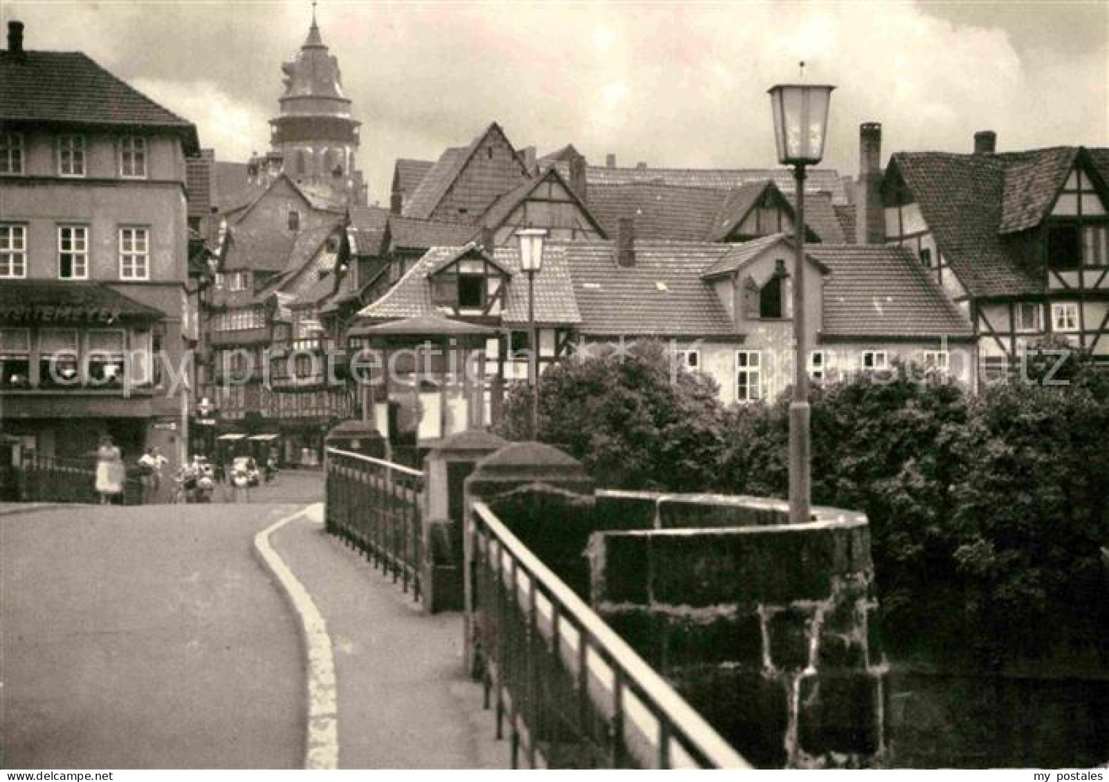 Hannoversch Muenden Weserbruecke Sankt Blasienkirche