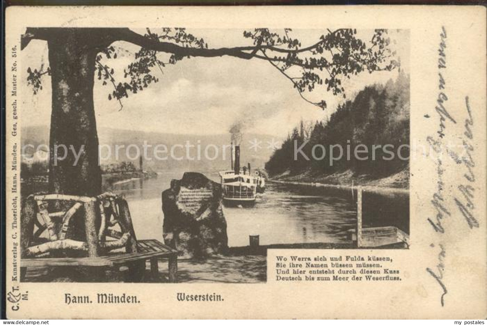 Hannoversch Muenden Weserstein