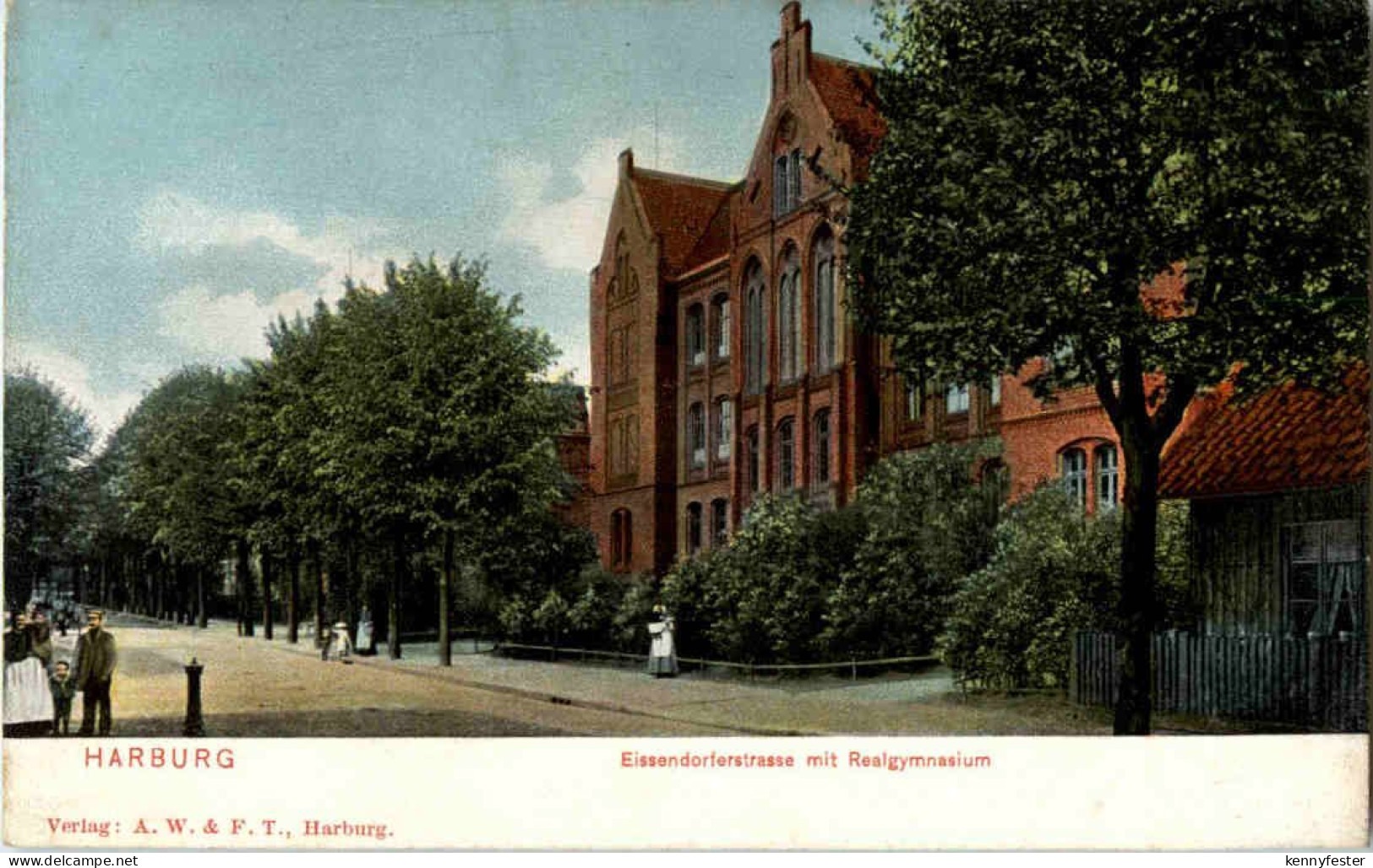 Harburg - Eissendorferstrasse mit Realgymnasium
