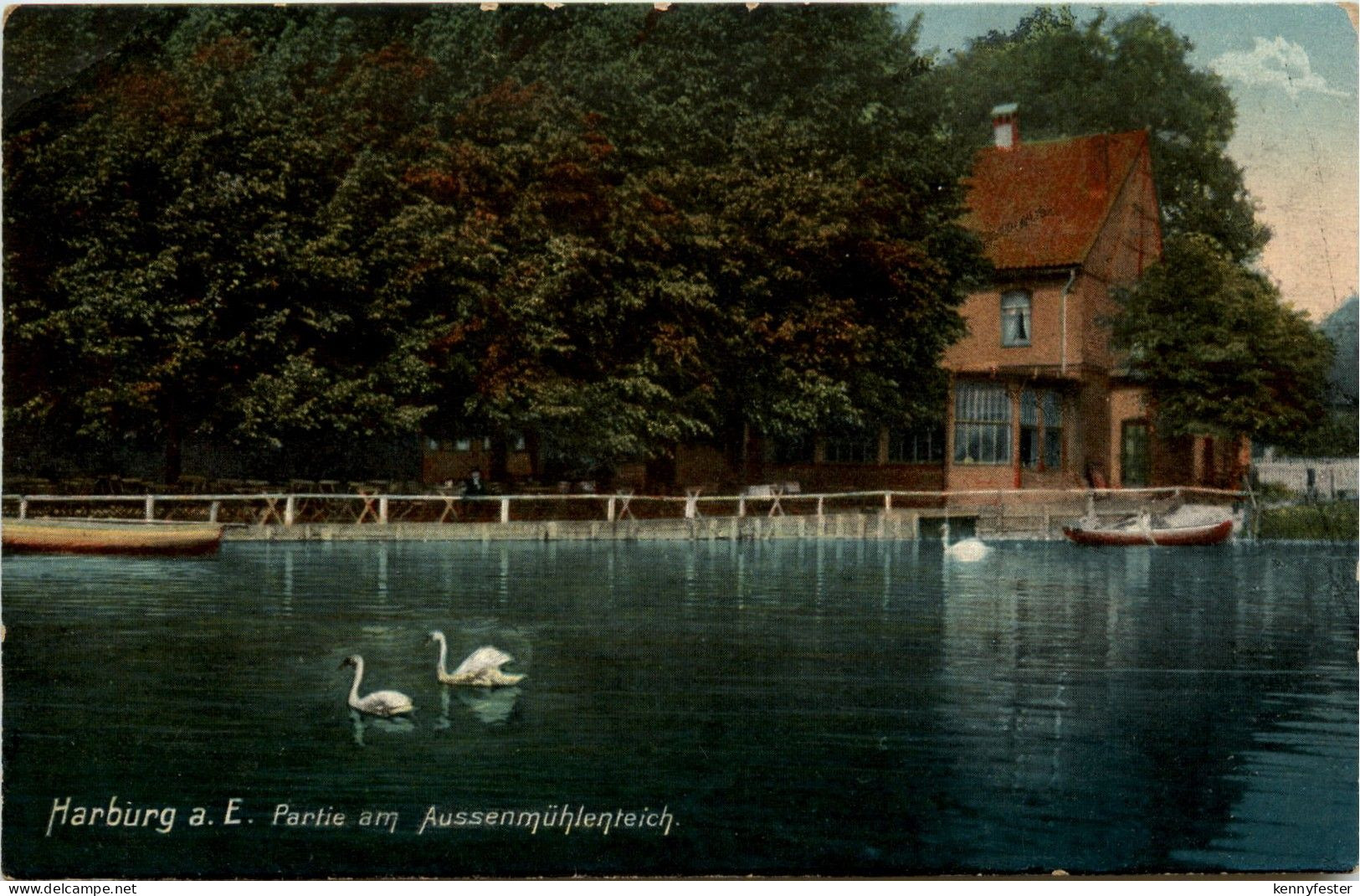 Harburg - Partie am Aussenmühlenteich