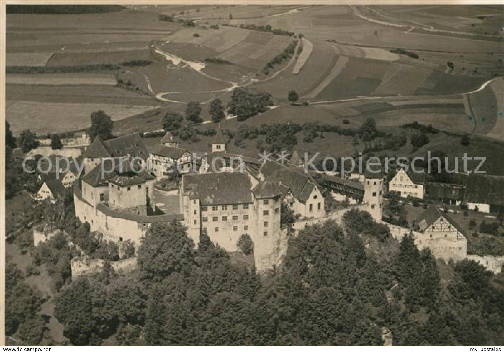 Harburg Schwaben Fliegeraufnahme