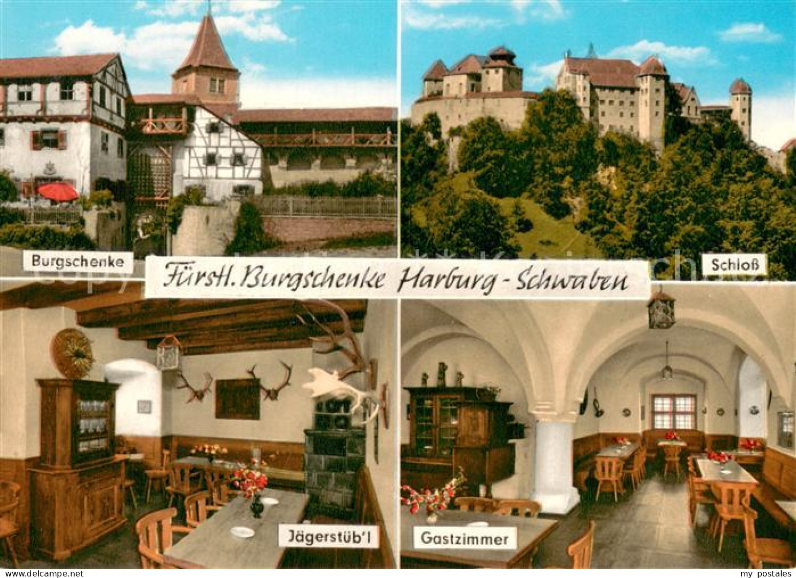 Harburg Schwaben Schloss Harburg Fuerstl Burgschenke Jaegerstuebl Gastzimmer