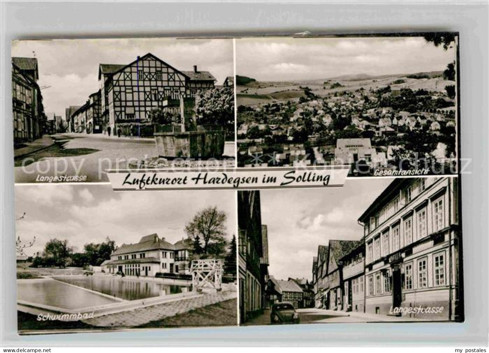 Hardegsen Langestrasse Schwimmbad Panorama