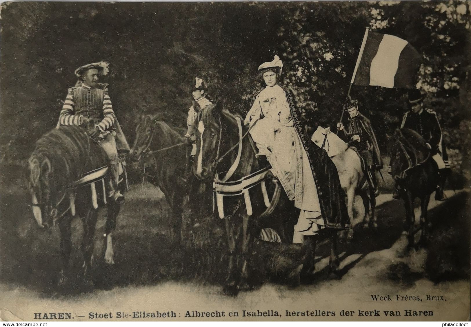 Haren (Bruxelles) Stoet Ste Elisabeth 1907