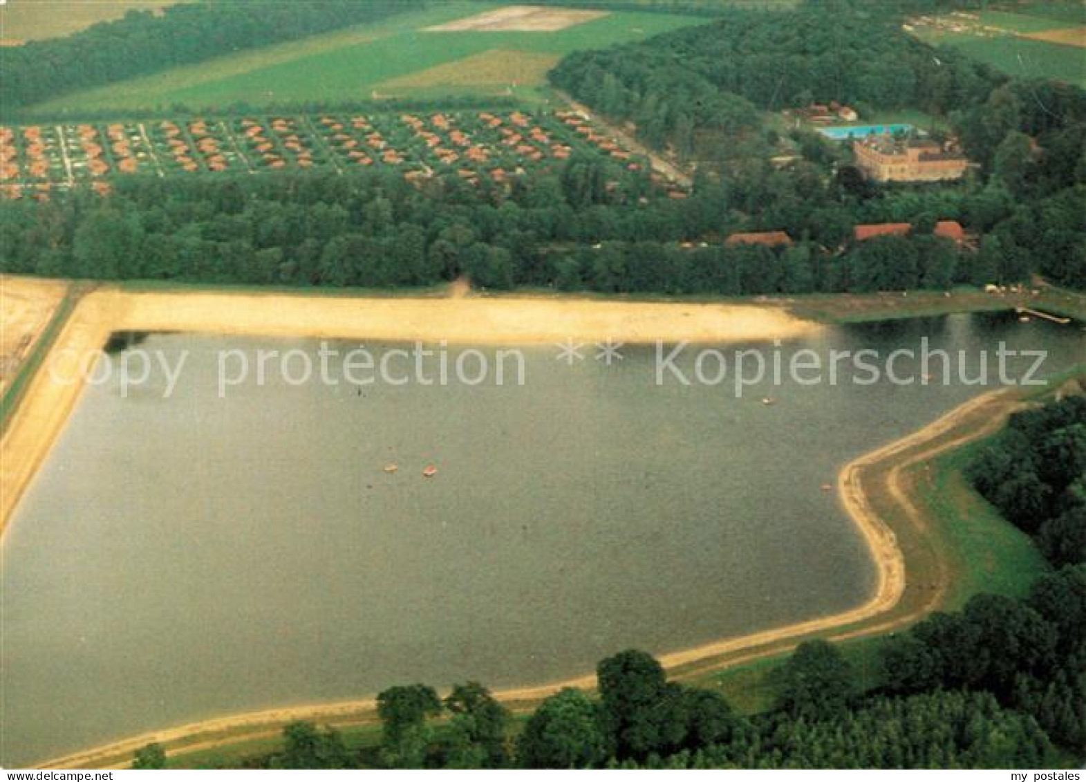 Haren Ems Fliegeraufnahme Ferienzentrum Schloss Dankern