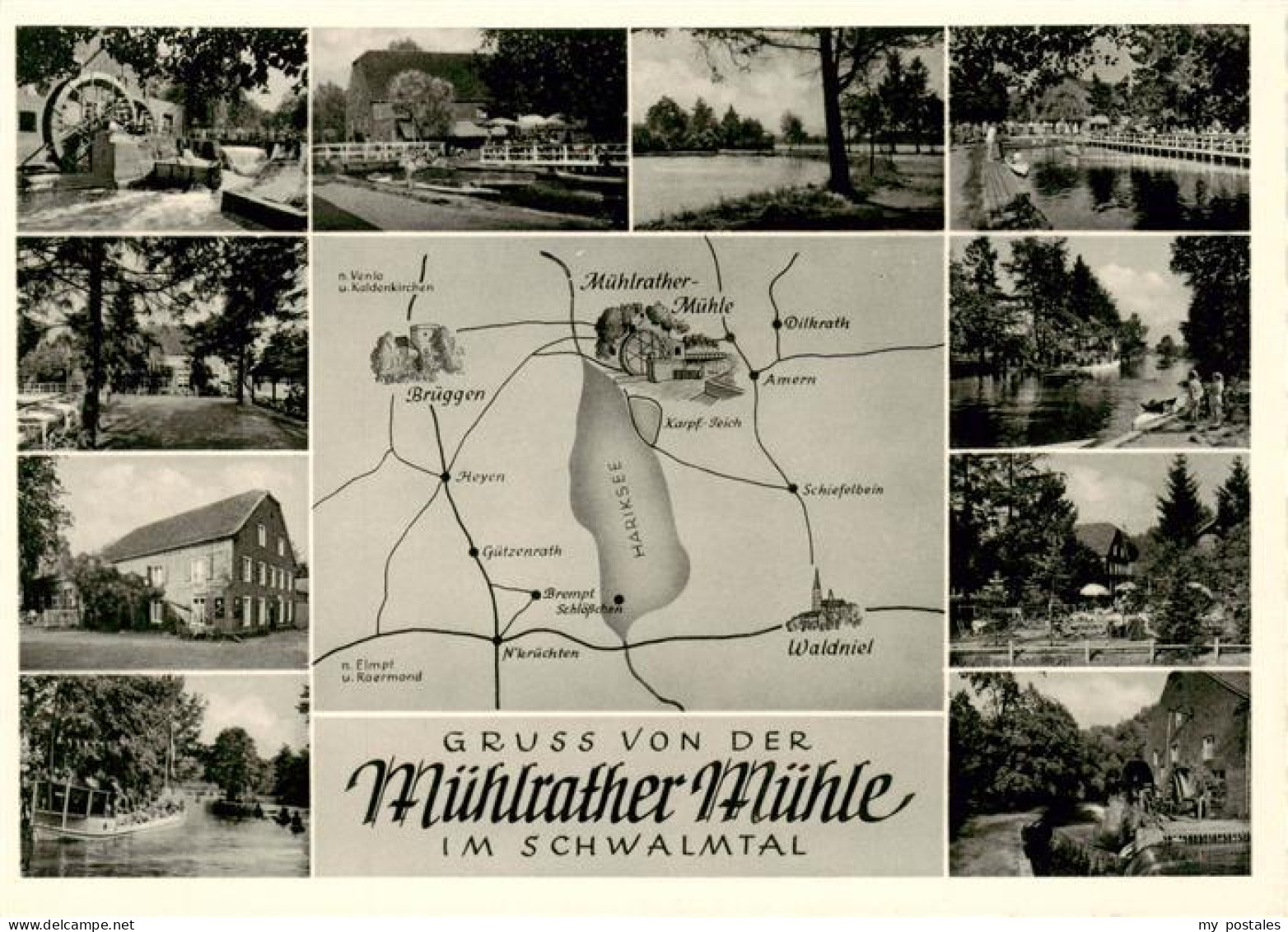 Hariksee Schwalmtal Muehlrather Muehle Gaststaette Teilansichten