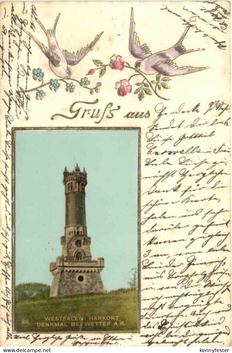 Harkort - Denkmal bei Wetter