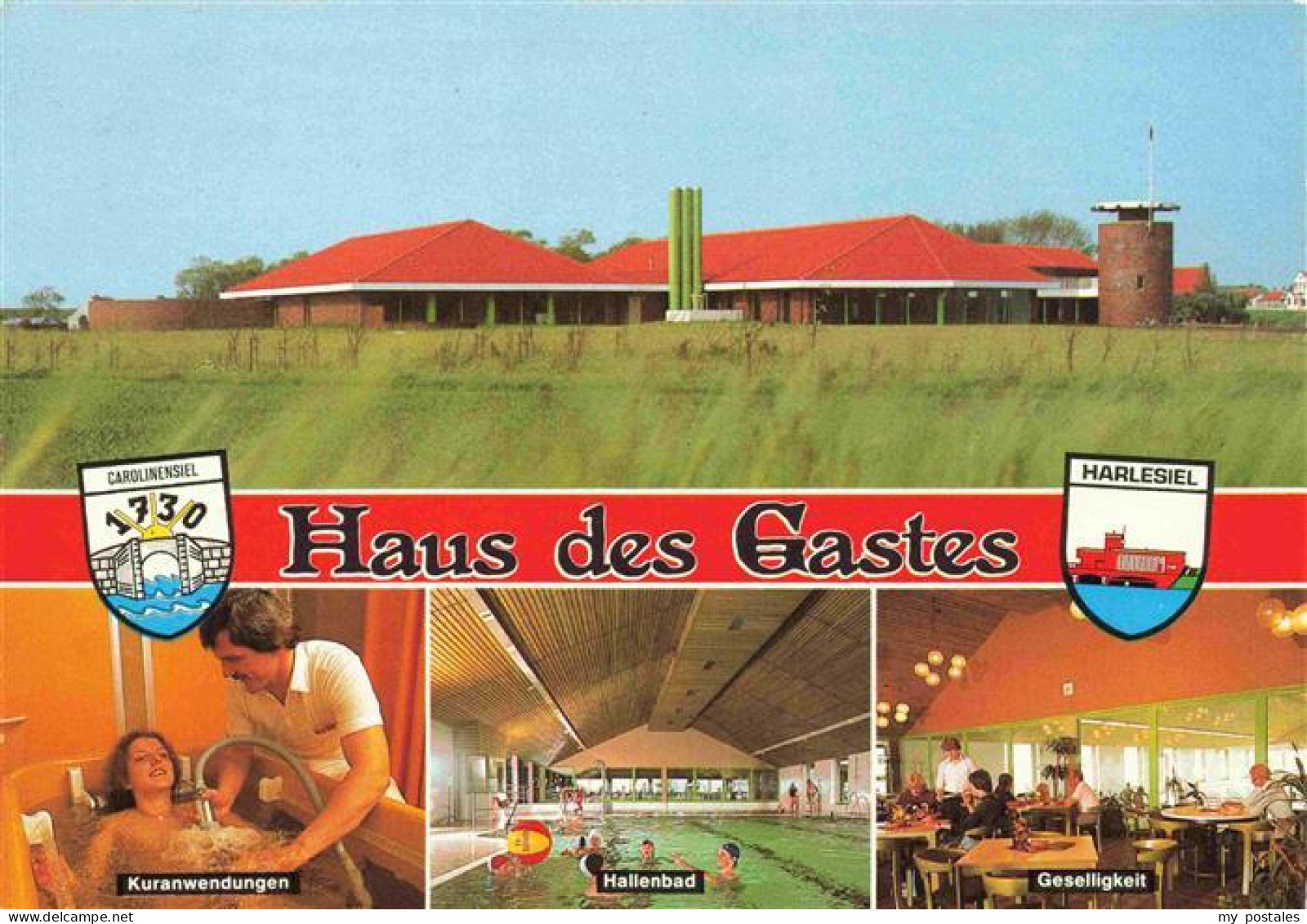 Harlesiel Wittmund Haus des Gastes Kuranwendung Hallenbad Gastraum