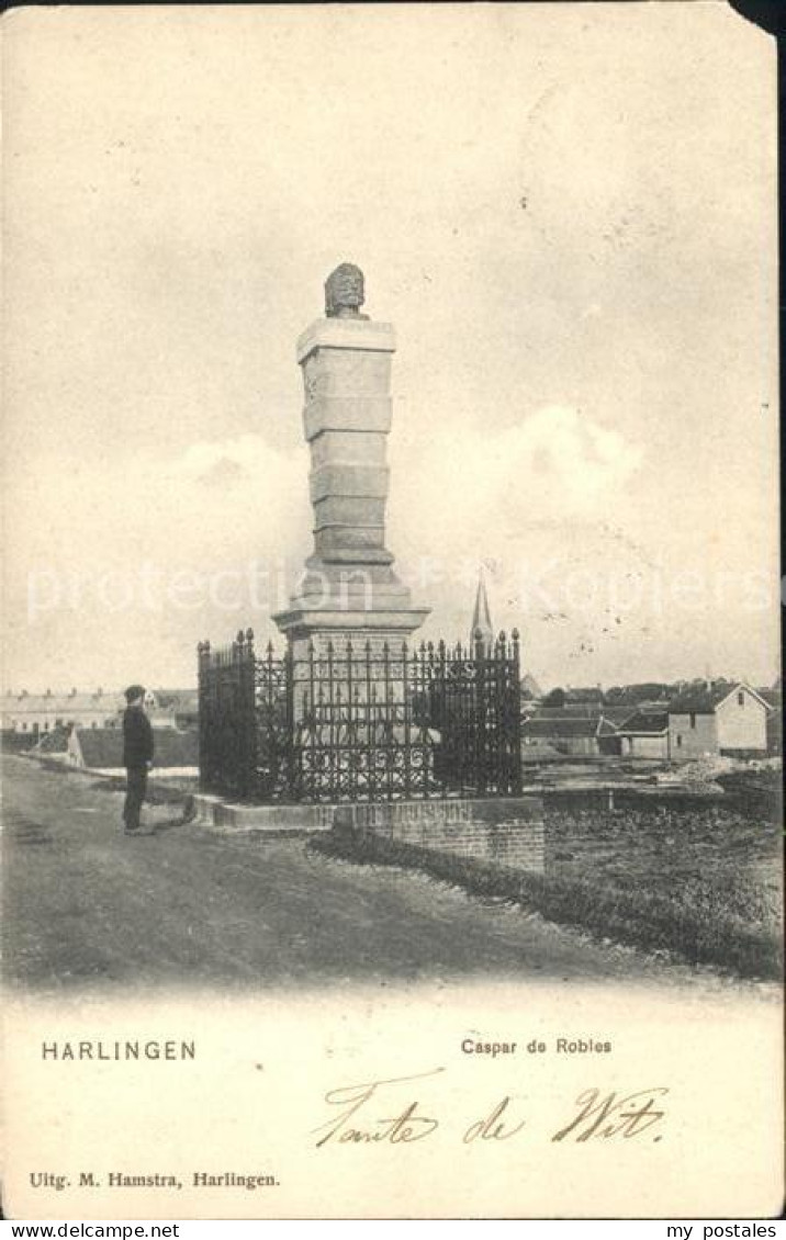 Harlingen Friesland Caspar de Robles Monument Denkmal