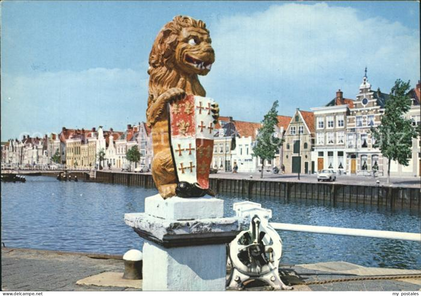 Harlingen Friesland Leeuw aan de Noorderhaven