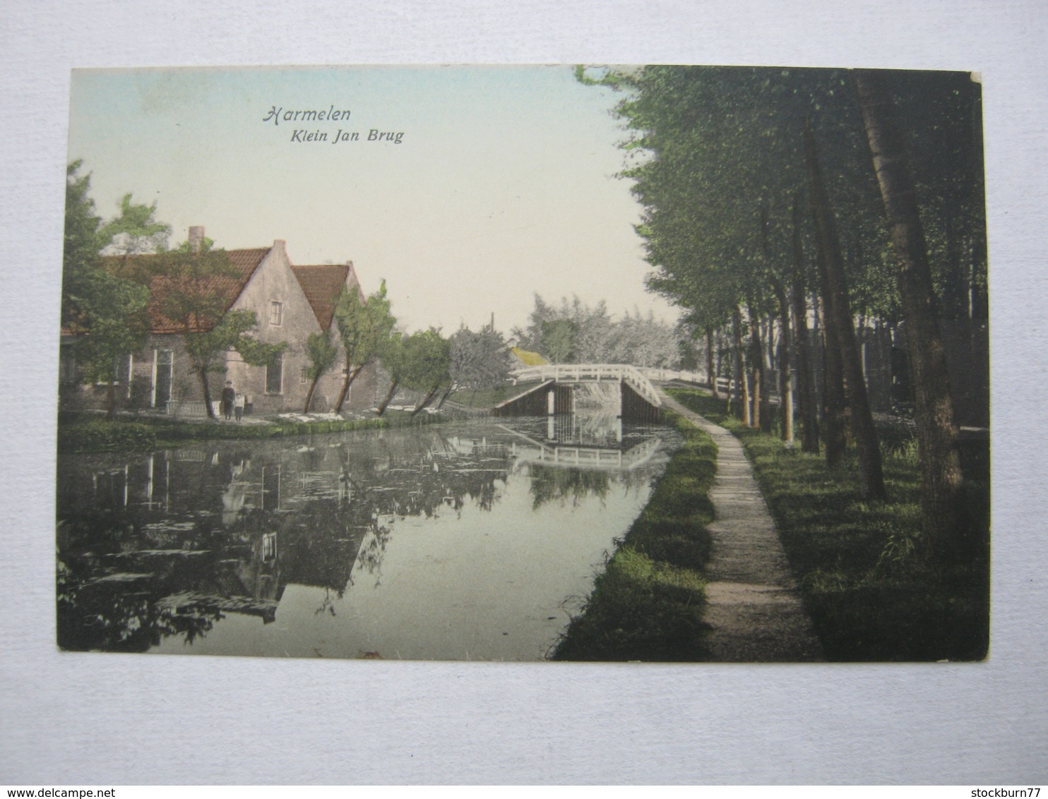 HARMELEN ,  1917 , Camp de Zeist , Briefkaart  naa Dänemark !!    2 Scan