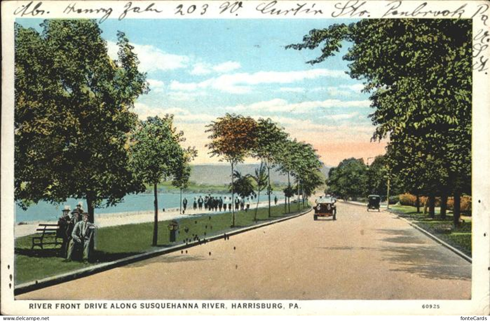 Harrisburg Pennsylvania Along Susquehanna River