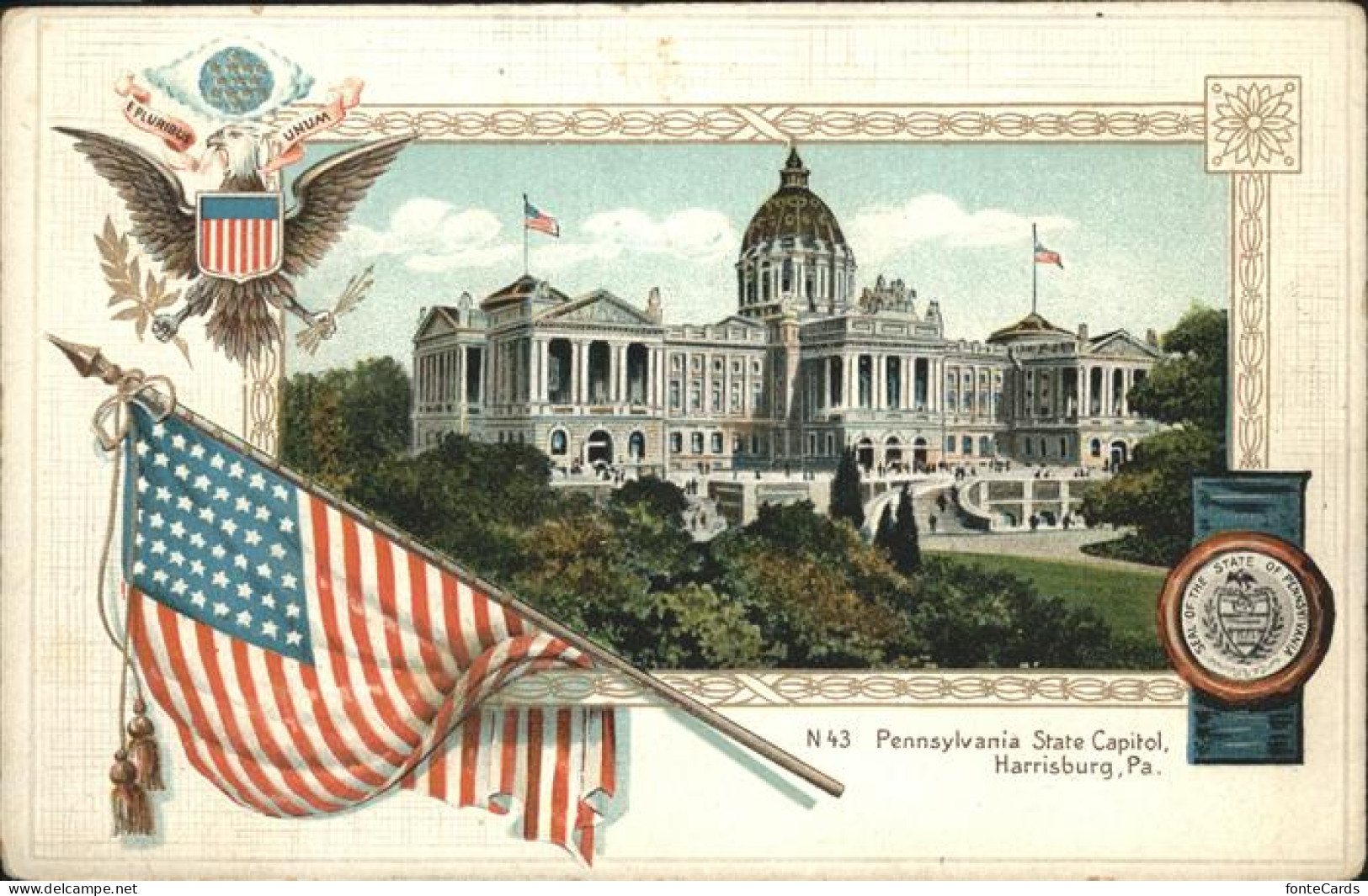 Harrisburg Pennsylvania Pennsylvania State Capitol