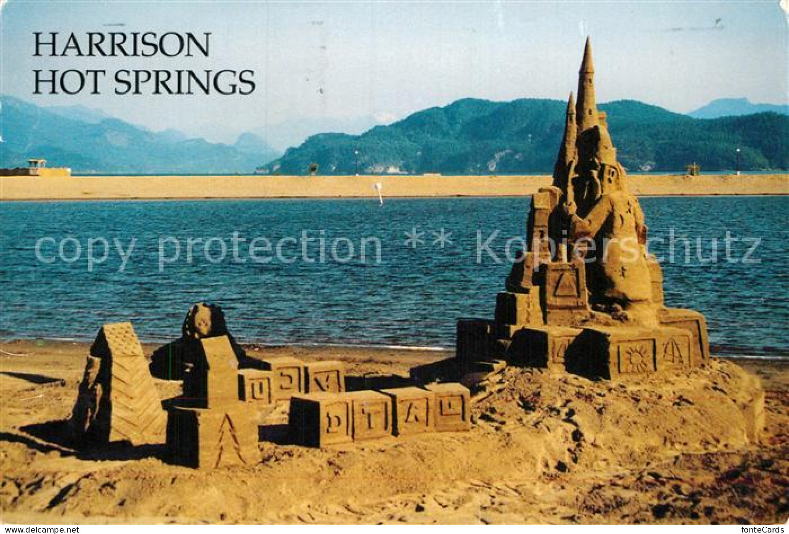 Harrison Hot Springs Sand Castle