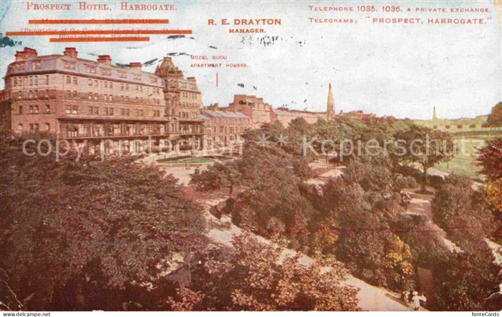 Harrogate UK Prospect Hotel Harrogate