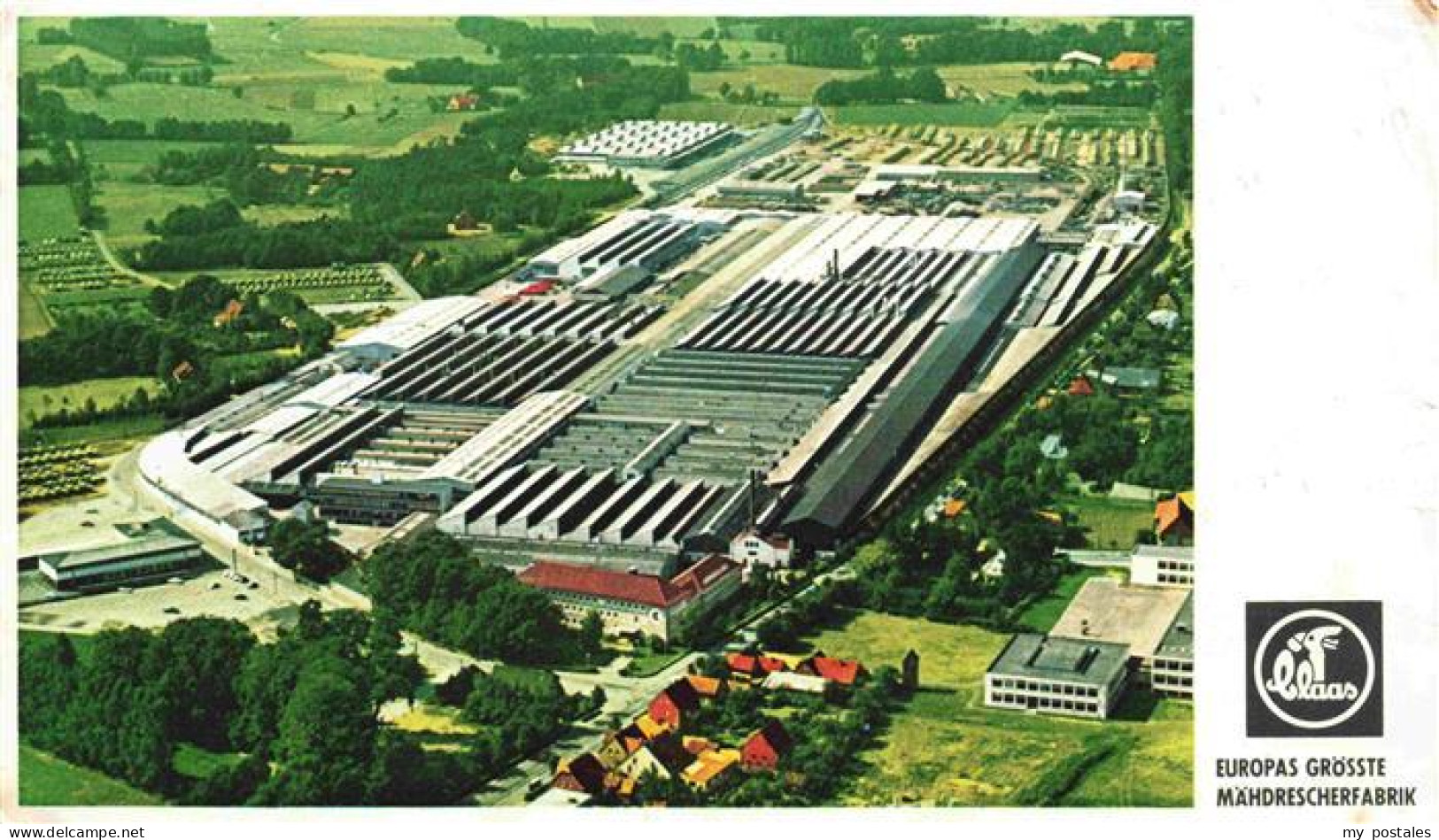 Harsewinkel Gebr. Claas Werk Europas Groesste Maehdrescherfabrik