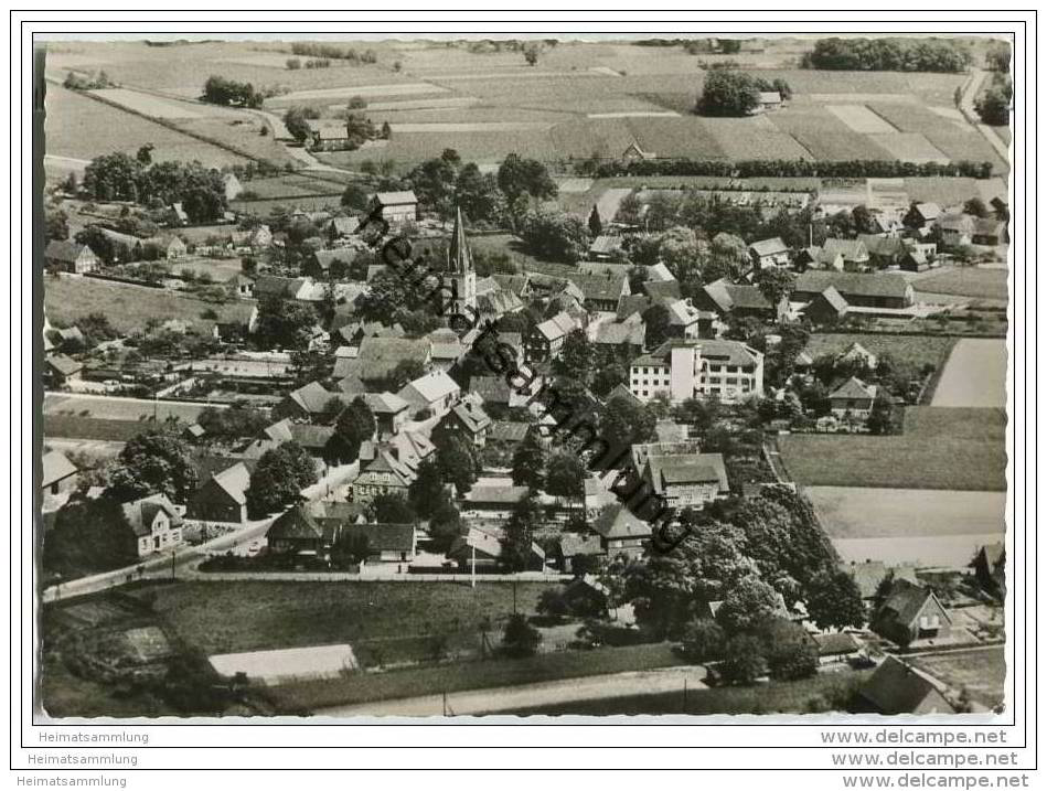 Harsewinkel - Greffen - Luftfoto - Foto-AK