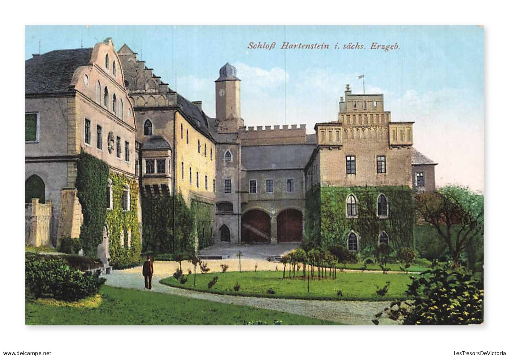 Hartenstein – Château de Hartenstein, Erzgebirge saxon – Allemagne