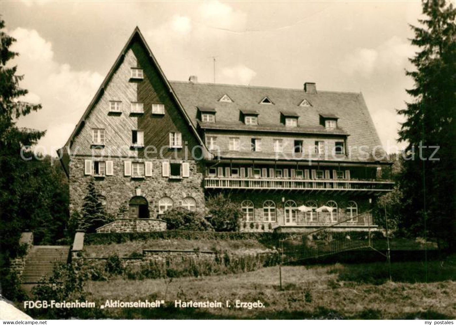 Hartenstein Zwickau Ferienheim Aktionseinheit