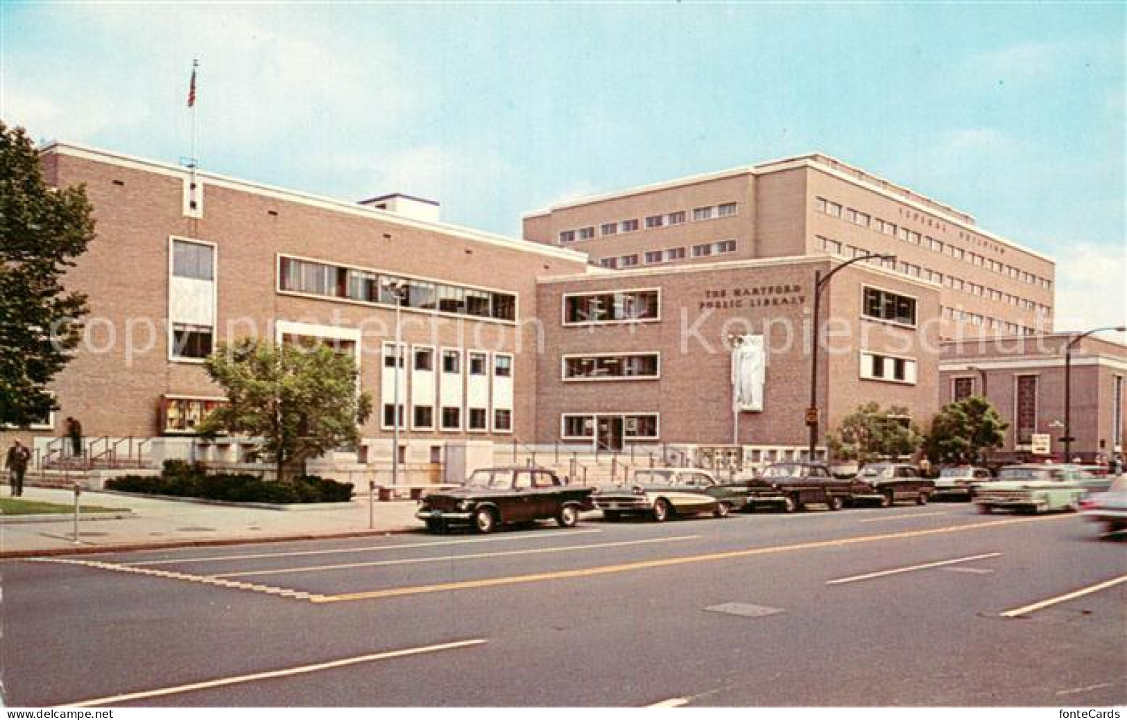 Hartford Connecticut The Hartford Public Library - Main Street