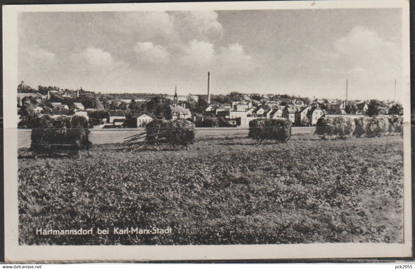 HARTMANNSDORF bei Karl-Marx-Stadt - gelaufen 1962 ( AK 7122 )