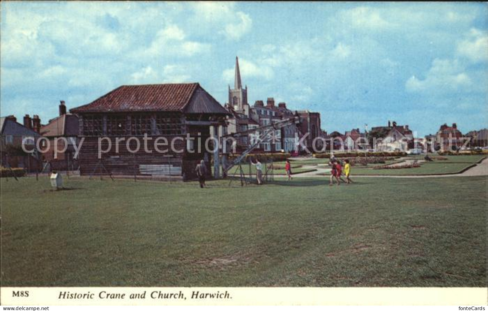 Harwich Essex Historic Crane Church