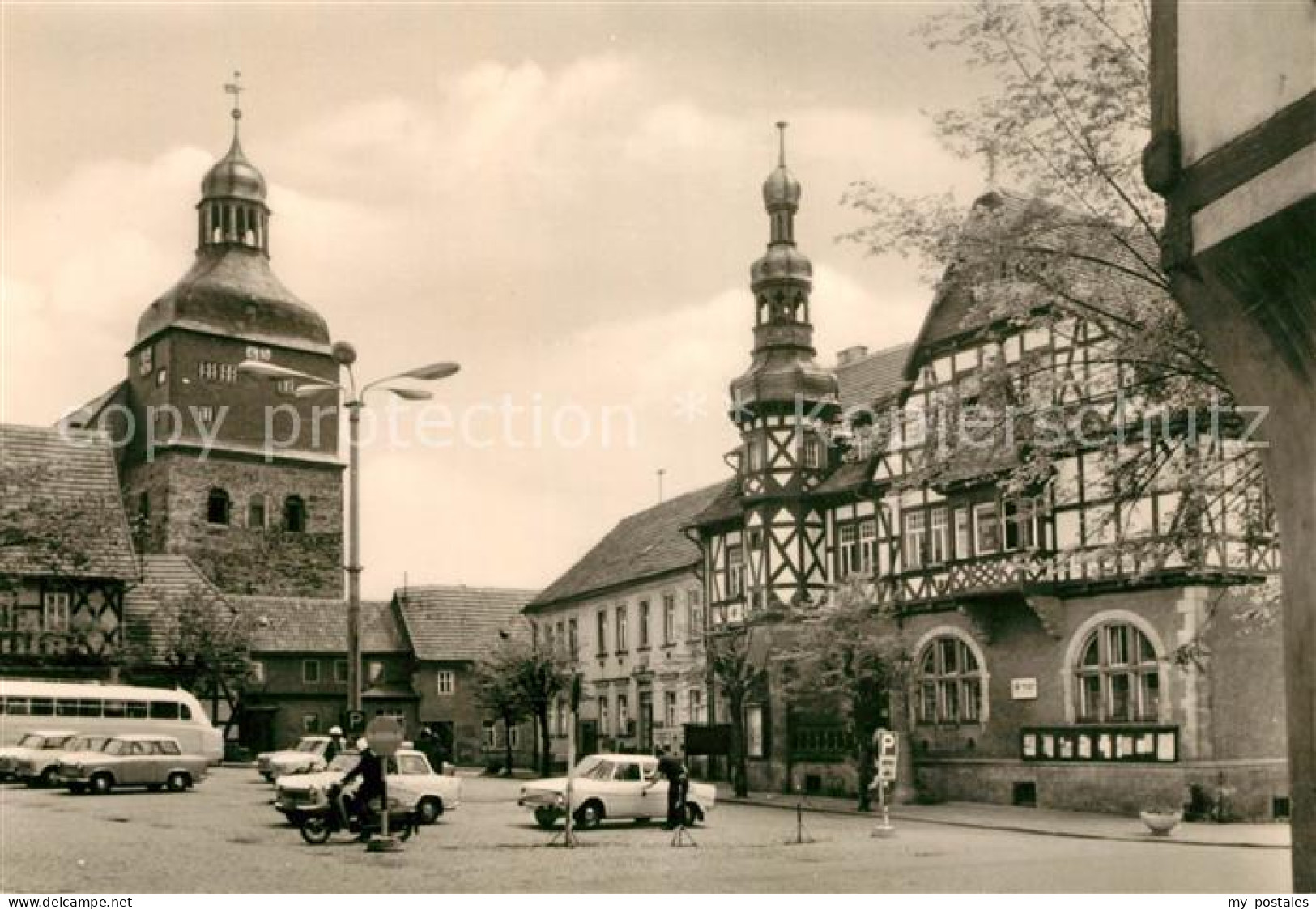 Harzgerode Markt Rathaus