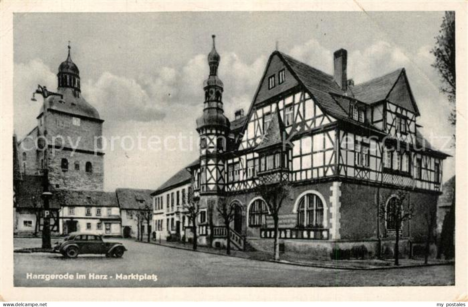 Harzgerode Marktplatz