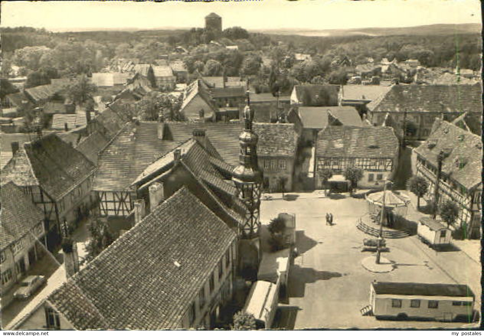 Harzgerode Marktplatz Rathaus