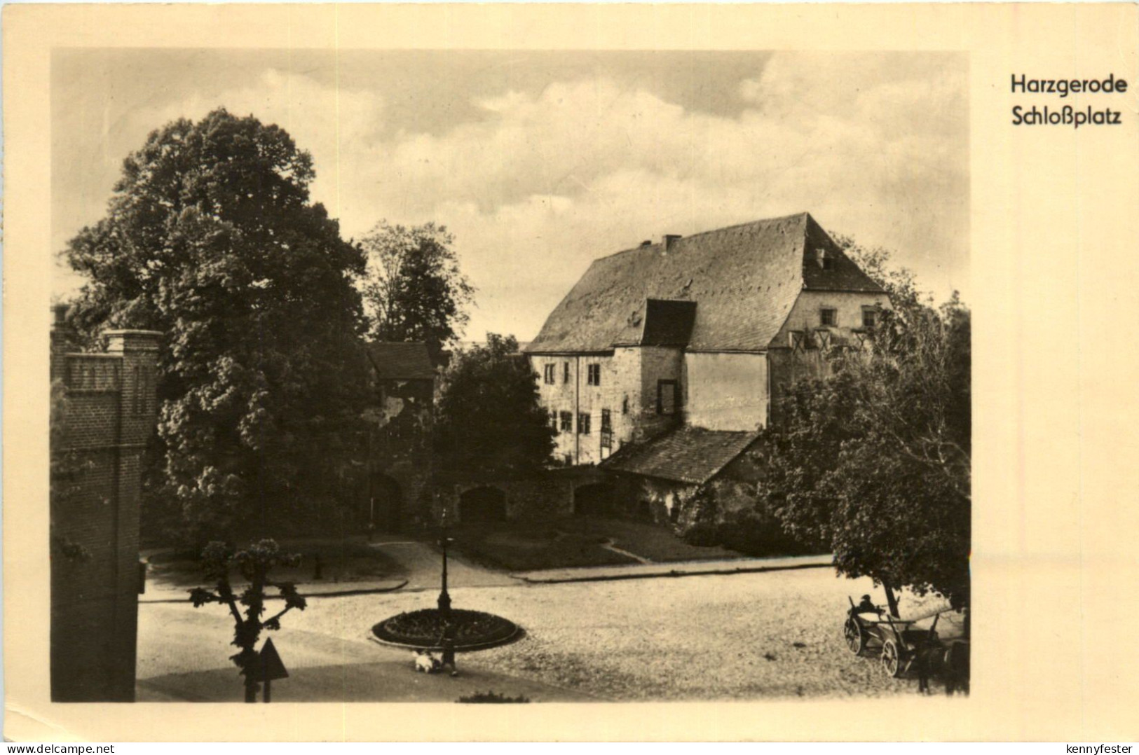 Harzgerode - Schlossplatz