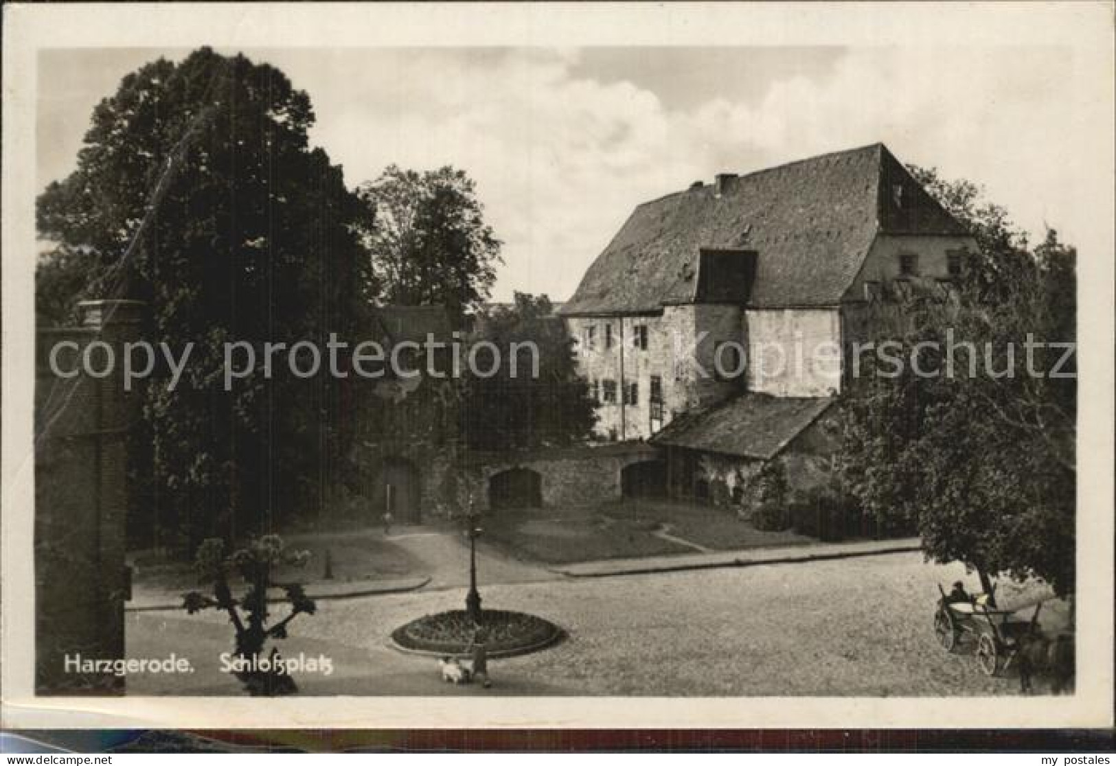 Harzgerode Schlossplatz