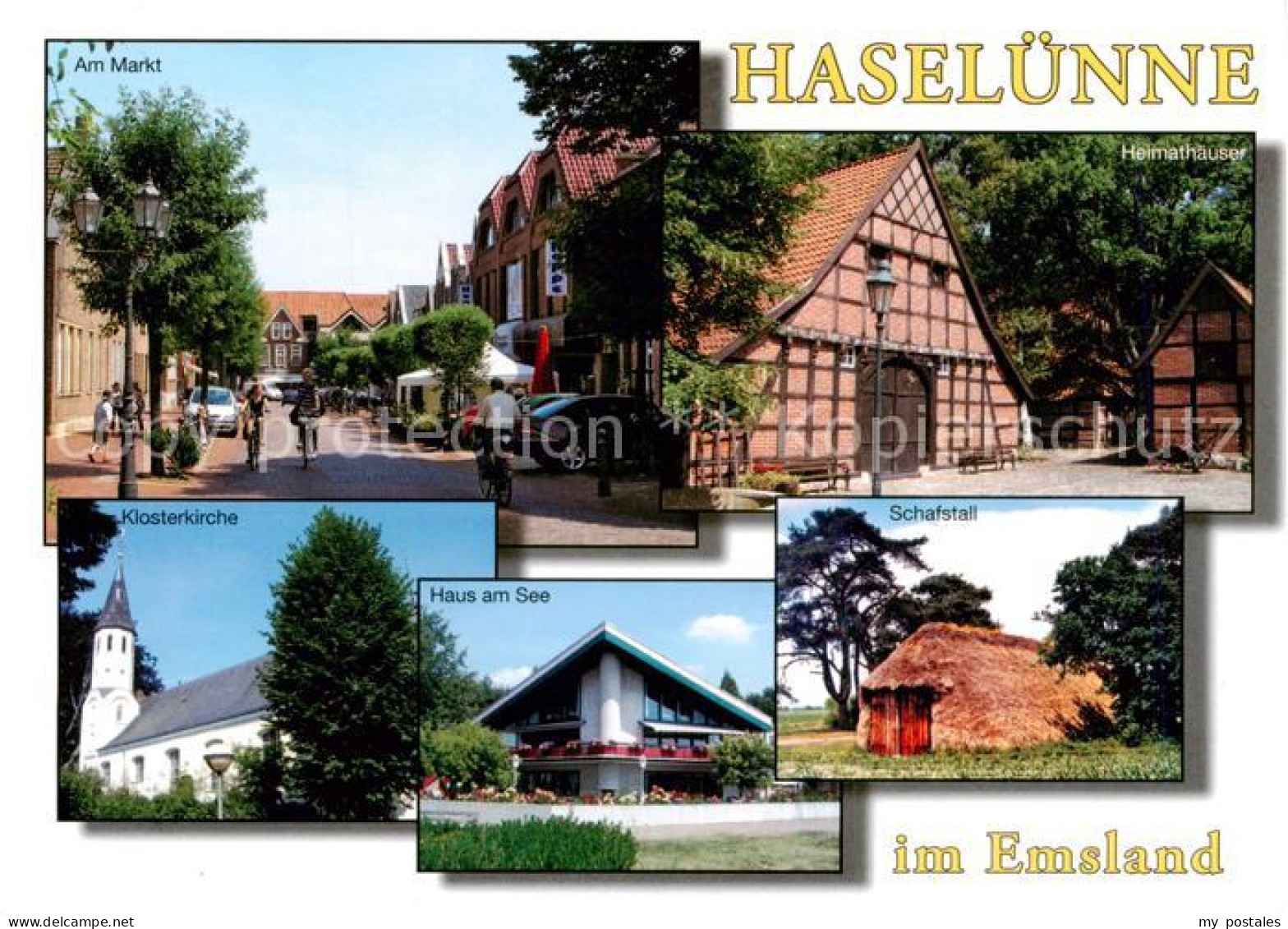 Haseluenne Am Markt Klosterkirche Haus am See Schafstall