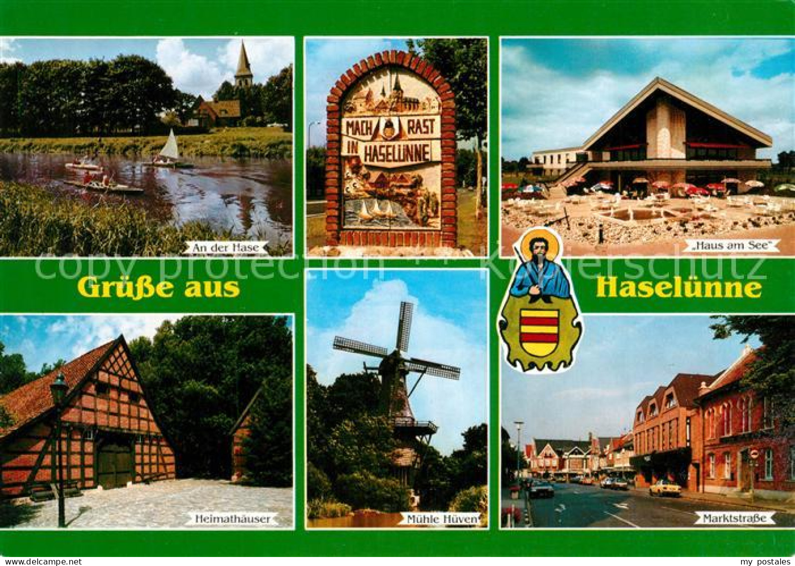 Haseluenne Haus am See Muehle Huven Heimathaeuser Marktstrasse