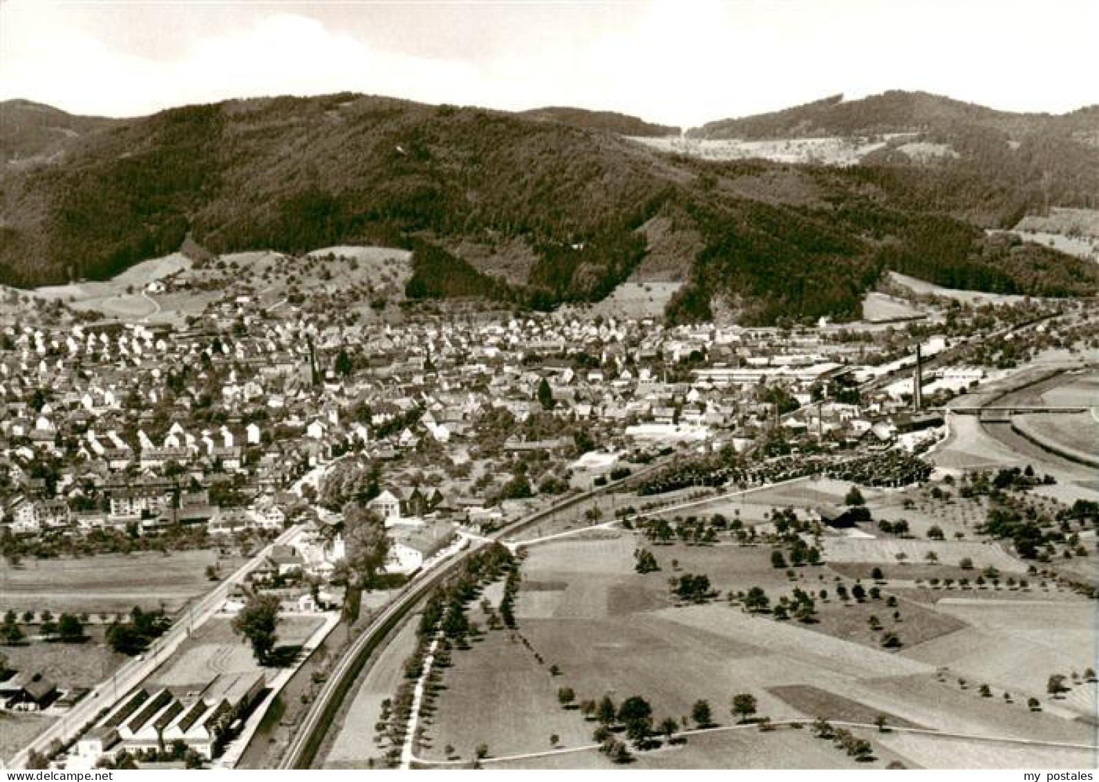 Haslach Kinzigtal Fliegeraufnahme